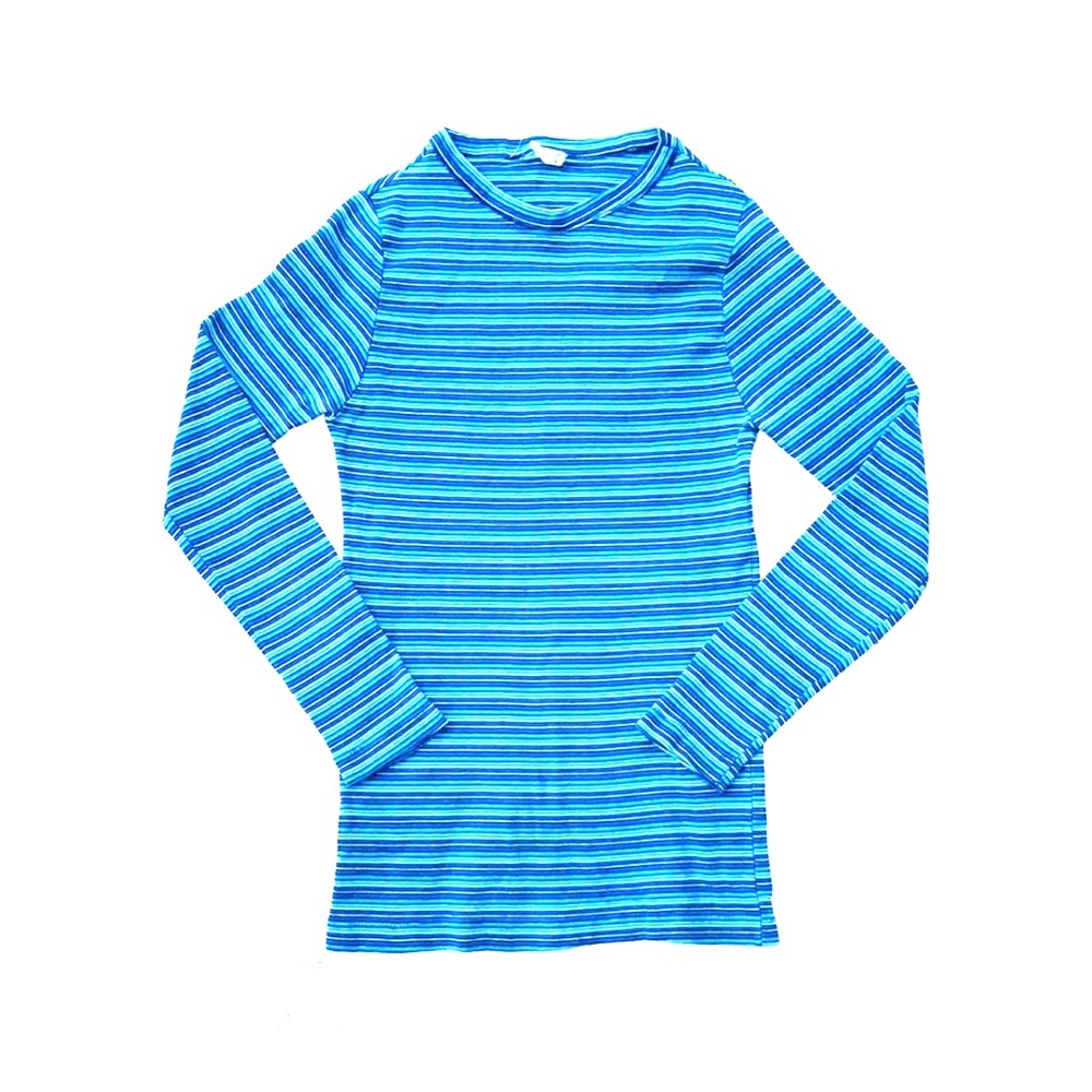 VTG Stripe long sleeve shirt Blue Girls